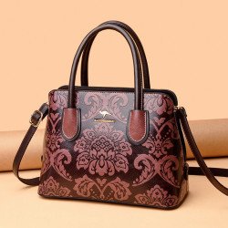 SolunaLuxe™ – Ethnique Bloom Handbag