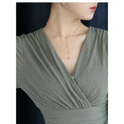 Women\'s Gypsophila Freshwater Pearl Necklace