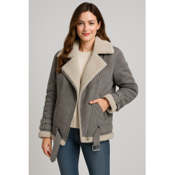 FrostBelle™ – Women\'s Thick Plush Winter Overcoat (S–5XL)