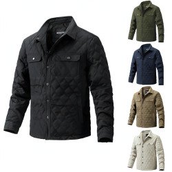 Men\'s Fashion Jacket Business Jacket Cotton Jacket
