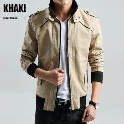 Men\'s Stand Collar Jacket