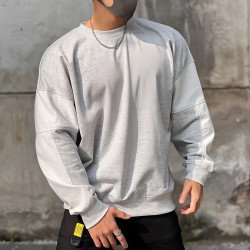 Men\'s Sweater Wear Loose Plus Size Terry