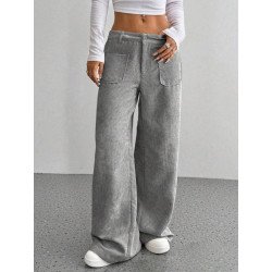 Wide Leg Pants with Pockets