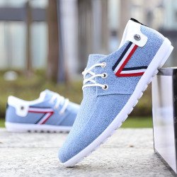 Men\'S Soft-Soled Canvas Shoes