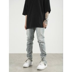 EdgeSplit™ – High Street Slim Jeans with Zipper Hem