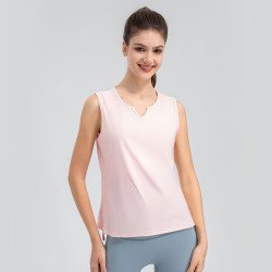 Fine Yarn Women\'s Summer Lightweight Breathable Yoga Vest